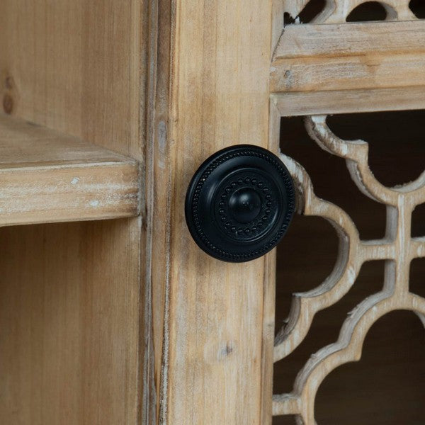 TV-Möbel Dekodonia Braun Holz Metall (120 x 35 x 55 cm)