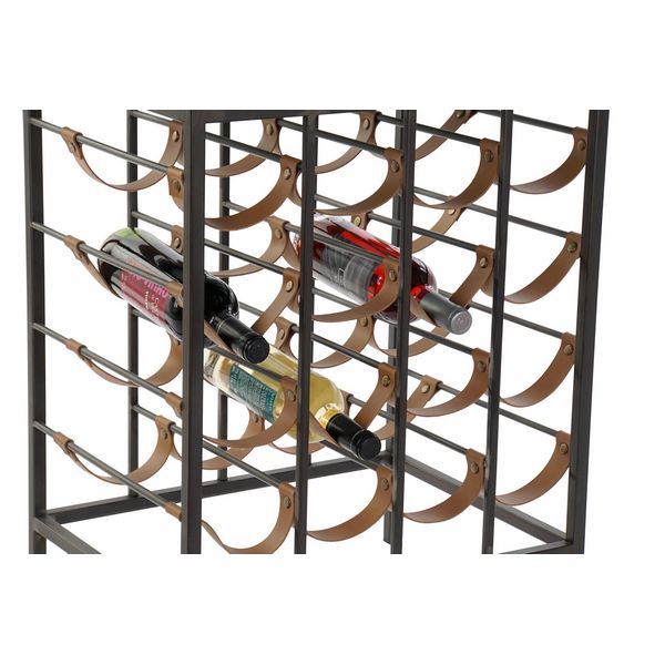 Flaschenregal Dekodonia Metall Polyurethan (50 x 38 x 160 cm) Weinregal