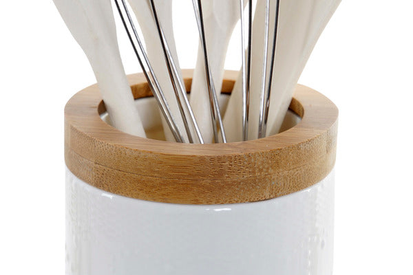 Küchenutensilien Set Dekodonia Bambus Porzellan (6 pcs)