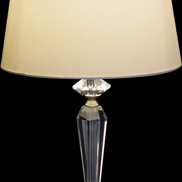 Tischlampe Dekodonia Acryl Baumwolle Metall Mit Stoff (2 pcs)