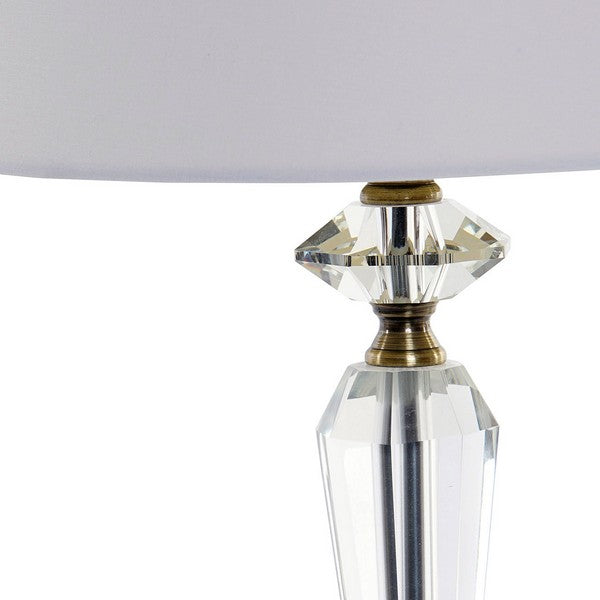 Tischlampe Dekodonia Acryl Baumwolle Metall Mit Stoff (2 pcs)