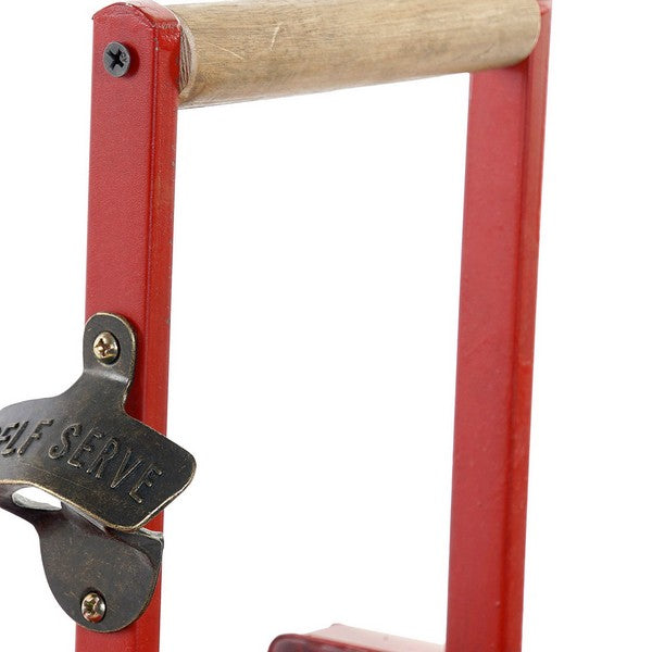 Flaschenregal Dekodonia London Metall (37 x 18 x 28 cm)