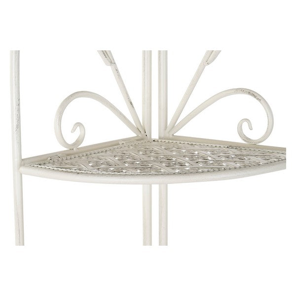 Regal Dekodonia weiß Metall (49 x 35 x 159 cm)