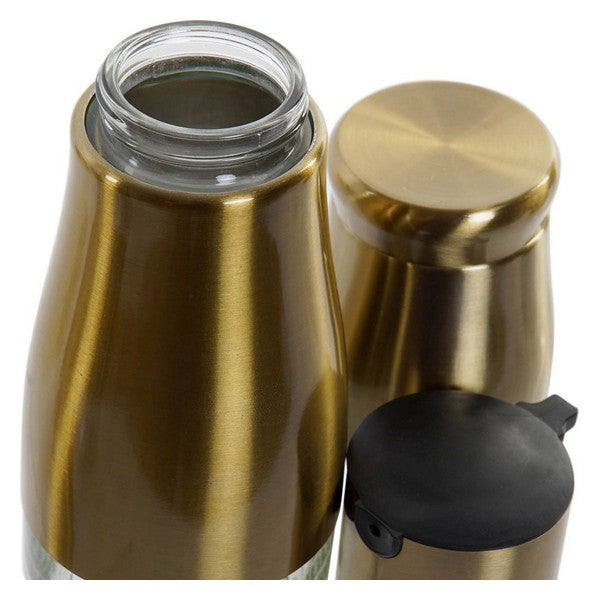 Gewürzset Dekodonia Metall Kristall PP (280 ml) (4 pcs)