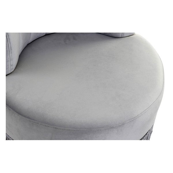 Sessel Dekodonia Polyester Holz MDF Samt (77 x 63 x 85 cm)