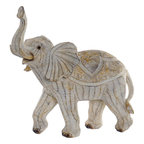 Skulptur Dekodonia Elefant Beige (33 x 17 x 35 cm)