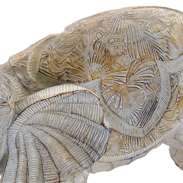 Skulptur Dekodonia Elefant Beige (33 x 17 x 35 cm)