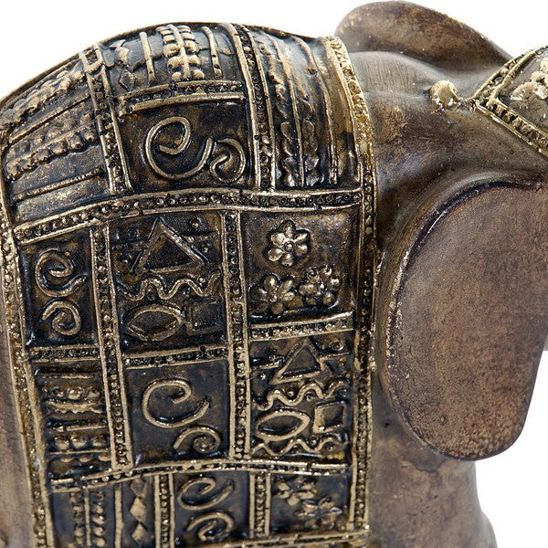 Skulptur Dekodonia Harz Elefant (17 x 7 x 17 cm)