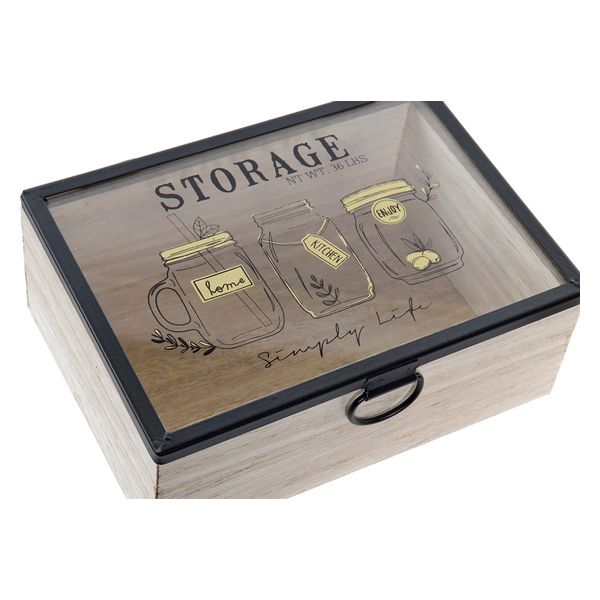 Teebox Dekodonia Storage Holz MDF (2 pcs)