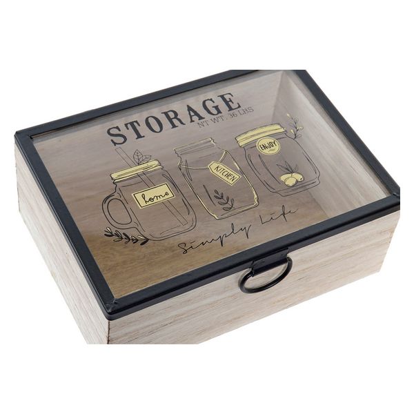 Teebox Dekodonia Storage Holz MDF (2 pcs)