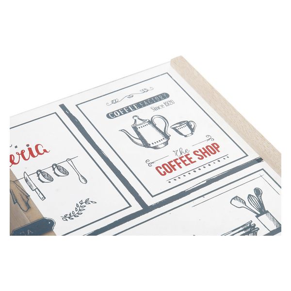 Teebox Dekodonia Vintage Holz MDF (30 x 19 x 6 cm)