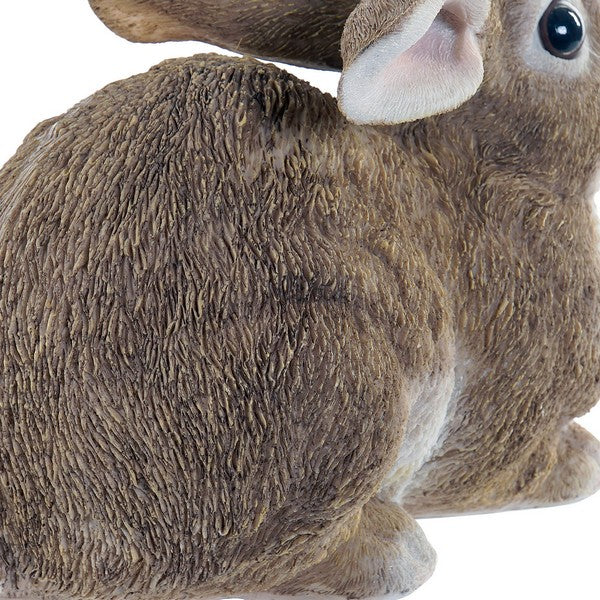 Skulptur Dekodonia Hase Braun (22 x 13 x 15 cm)