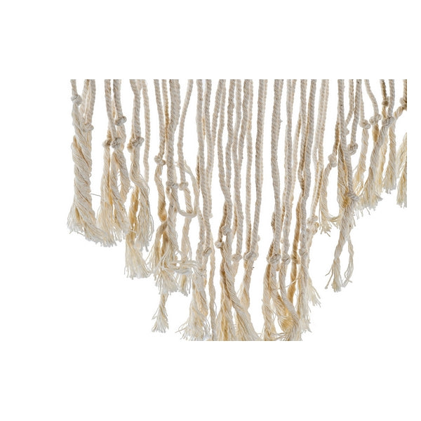 Dekoration zum Aufhängen Dekodonia Baumwolle Rattan (35 x 1 x 65 cm)