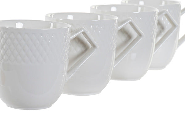 Tassensatz Dekodonia Bambus Porzellan (4 pcs)