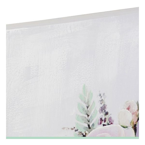 Bild Dekodonia Blomster Holz (2 pcs) (70 x 3 x 100 cm)