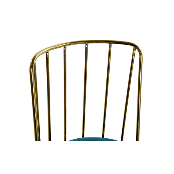Stuhl Dekodonia Velvet Samt Messing (48 x 55 x 82 cm)