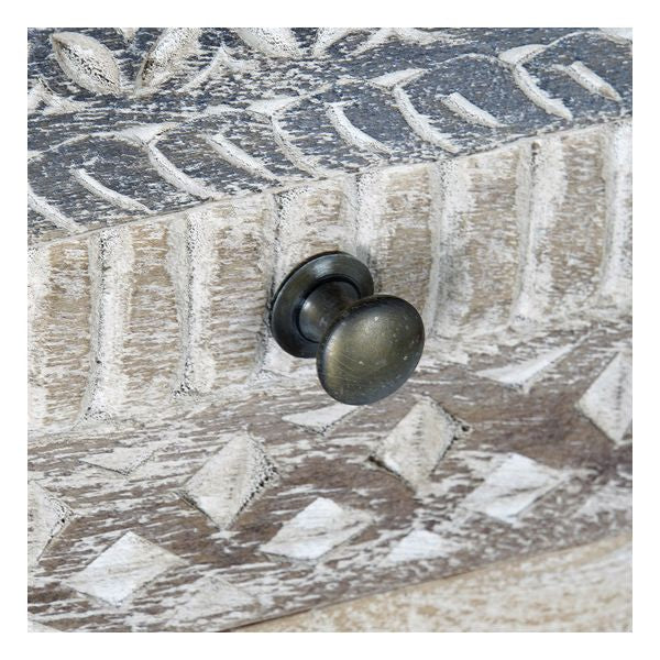 Rollcontainer Dekodonia natürlich Mango-Holz (70 x 40 x 82 cm)