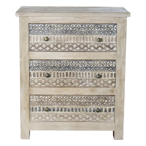 Rollcontainer Dekodonia natürlich Mango-Holz (70 x 40 x 82 cm)