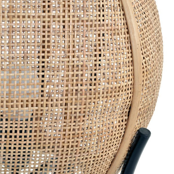 Tischlampe Dekodonia Leinen Metall Orientalisch (30 x 30 x 41 cm)