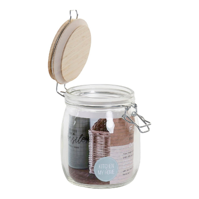 Boot DKD Home Decor Durchsichtig Holz Kristall (750 ml) (2 pcs)