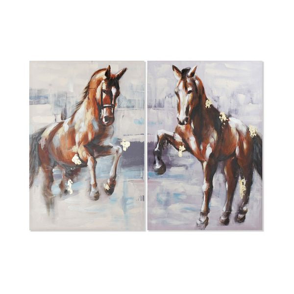 Bild Dekodonia Pferde (2 pcs) (80 x 3 x 120 cm)