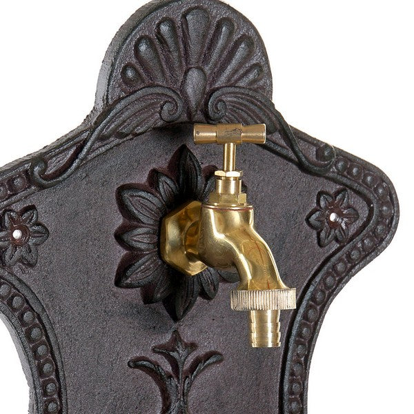 Gartenbrunnen Dekodonia Aluminium An der Wand montiert (26 x 31 x 72 cm)