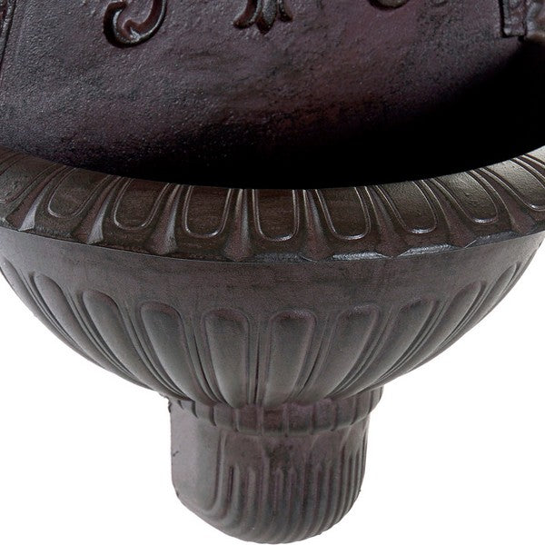 Gartenbrunnen Dekodonia Aluminium An der Wand montiert (26 x 31 x 72 cm)