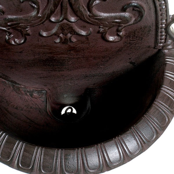 Gartenbrunnen Dekodonia Aluminium An der Wand montiert (26 x 31 x 72 cm)