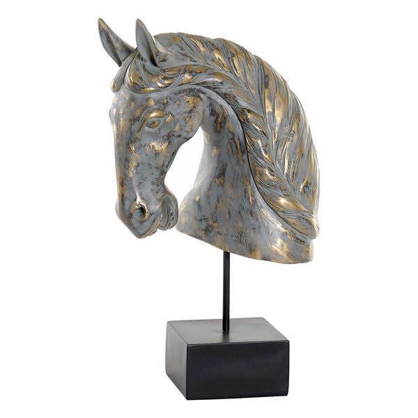 Deko-Figur DKD Home Decor Harz Pferd (31 x 19 x 52 cm)