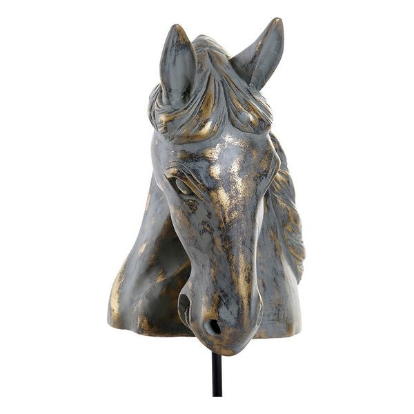 Deko-Figur DKD Home Decor Harz Pferd (31 x 19 x 52 cm)
