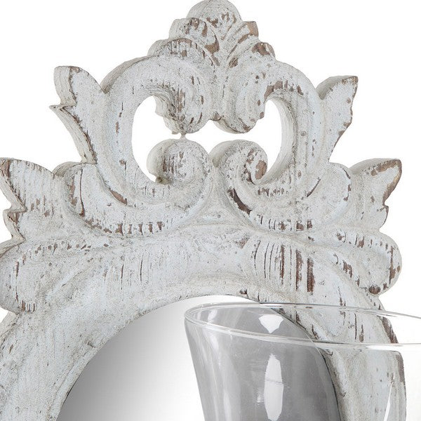 Lampe Dekodonia Wandleuchte Metall Kristall Traditionell (30 x 20 x 70 cm)