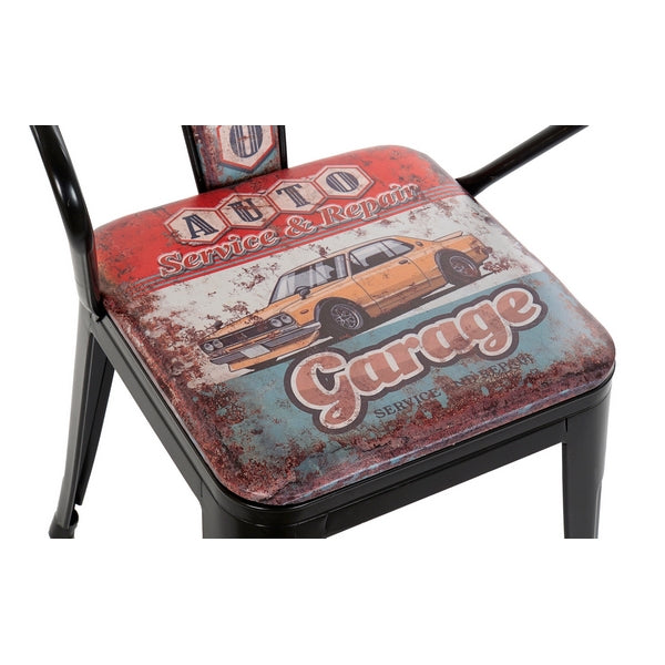 Stuhl Dekodonia Auto Metall Polyurethan (53 x 53 x 79 cm)