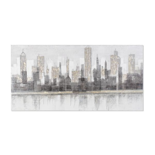 Bild Dekodonia New York Kiefer Leinwand (140 x 3 x 70 cm)
