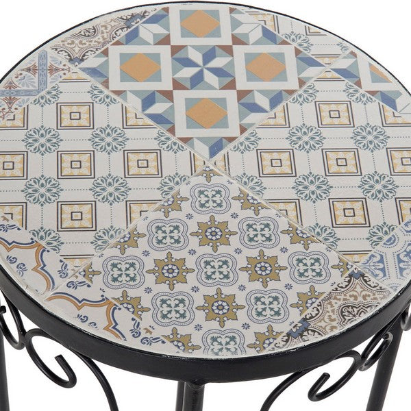 Tisch- und Stuhlgarnitur Dekodonia Garten Mosaik aus Keramik (2 pcs)