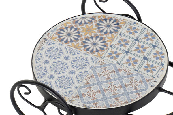 Blumentopf Dekodonia Fahrrad Mosaik (59 x 24 x 34 cm)