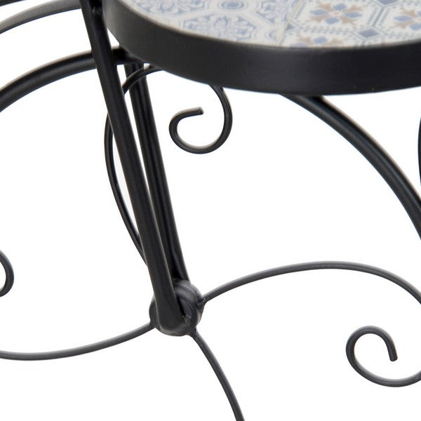 Blumentopf Dekodonia Fahrrad Mosaik (59 x 24 x 34 cm)