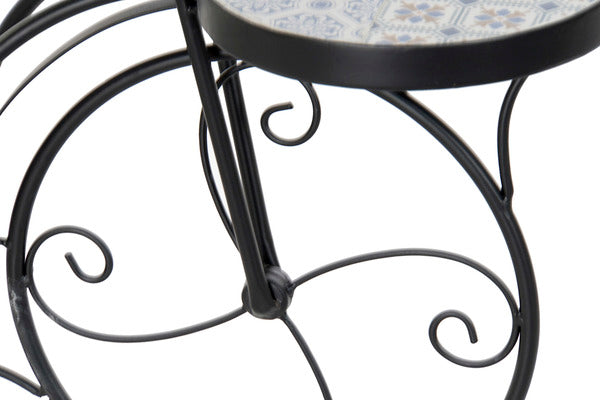 Blumentopf Dekodonia Fahrrad Mosaik (59 x 24 x 34 cm)