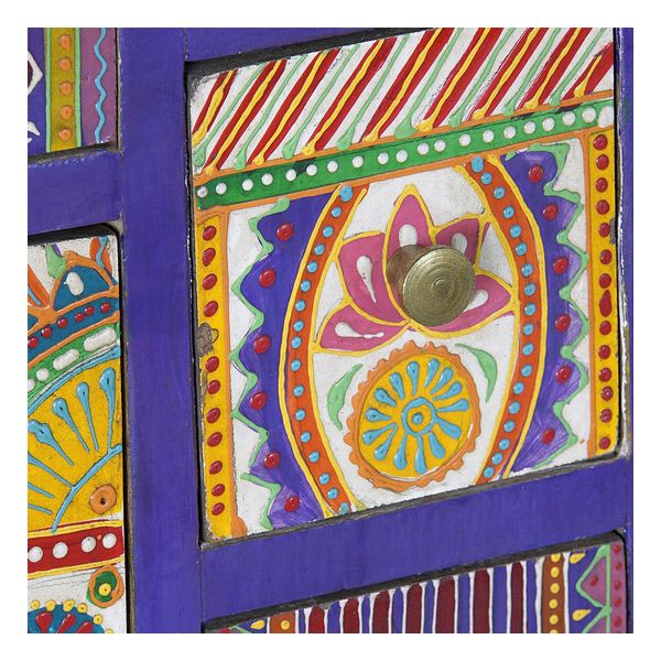 Rollcontainer Dekodonia Bunt Mango-Holz (60 x 35 x 68 cm)