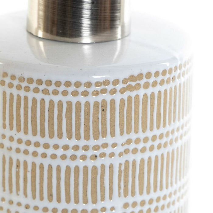 Dosiereinrichtung DKD Home Decor Grau ABS Steingut (2 pcs) (7.2 x 8 x 18 cm)