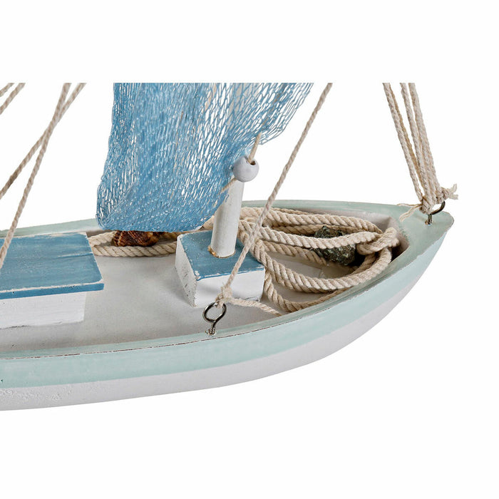 Deko-Figur DKD Home Decor Baumwolle Barco Holz MDF (29 x 8 x 40.5 cm)