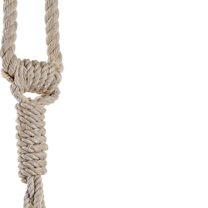 Dekoration zum Aufhängen DKD Home Decor Schelle Metall Schnur (6 x 6 x 66 cm)