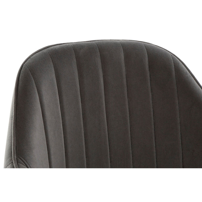 Armlehnstühle DKD Home Decor Metall Polyester (56 x 60 x 85 cm)