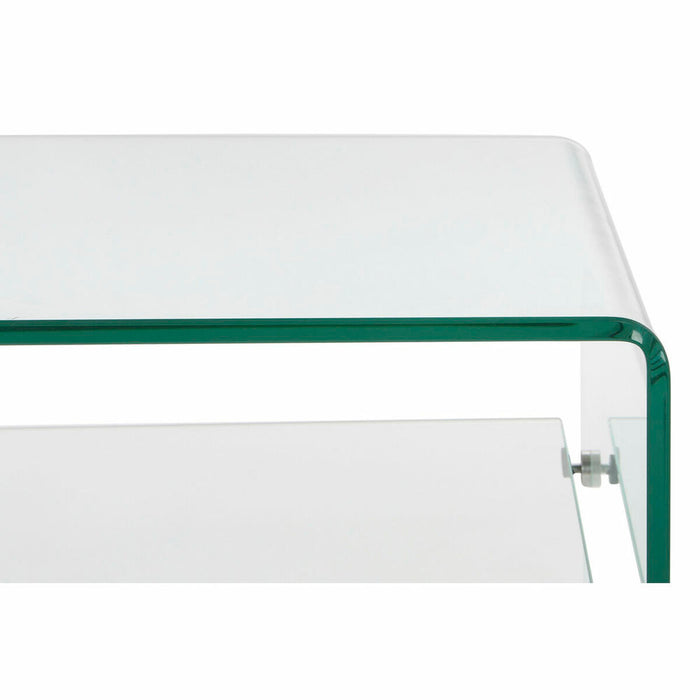 Beistelltisch DKD Home Decor Durchsichtig Kristall (120 x 60 x 40 cm)