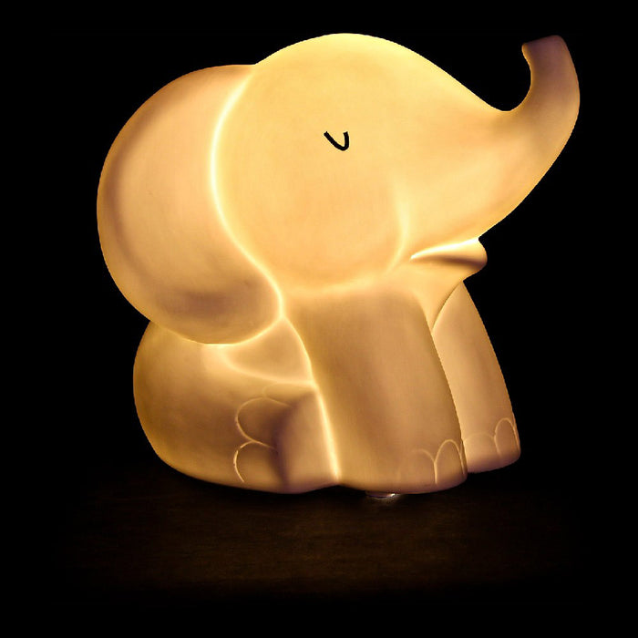 Tischlampe DKD Home Decor Weiß Porzellan (15 x 17 x 17 cm)