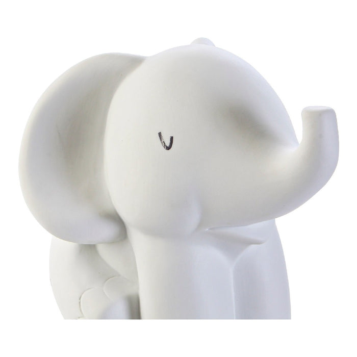 Tischlampe DKD Home Decor Weiß Porzellan (15 x 17 x 17 cm)