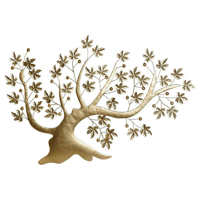 Wanddekoration DKD Home Decor Baum Metall (97 x 1.8 x 65 cm)