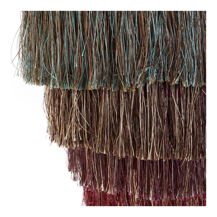 Lampenschirm DKD Home Decor Polyester Metall (35 x 35 x 41 cm) (2 pcs)