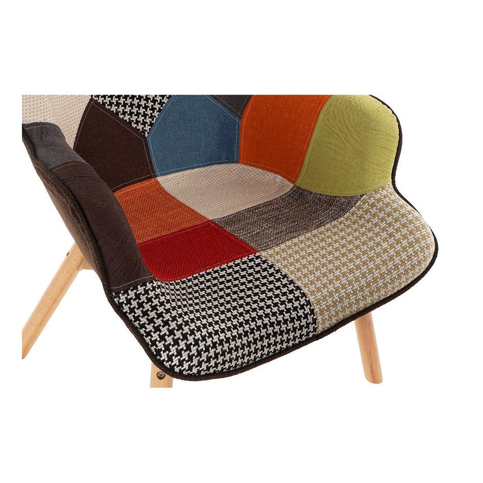 Sessel DKD Home Decor Polyester Kiefer (70 x 62 x 99 cm) (2 pcs)