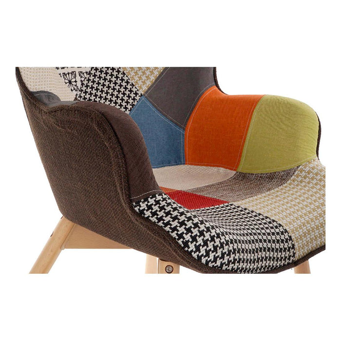 Sessel DKD Home Decor Polyester Kiefer (70 x 62 x 99 cm) (2 pcs)