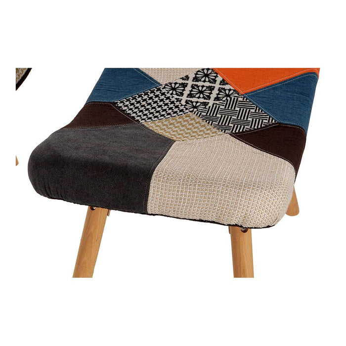 Sessel DKD Home Decor Polyester Kiefer (70 x 62 x 99 cm) (2 pcs)